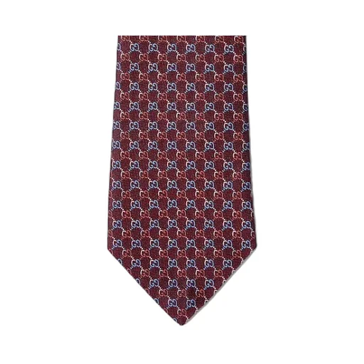 Gg Silk Jacquard Tie
