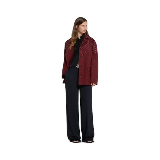 Padded Gg Canvas Jacket With Crystals