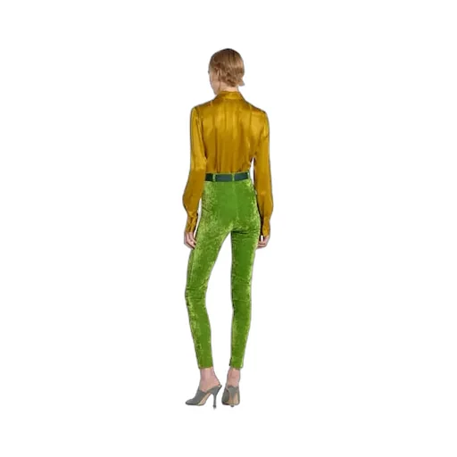 Equestrian Silk Jacquard Shirt