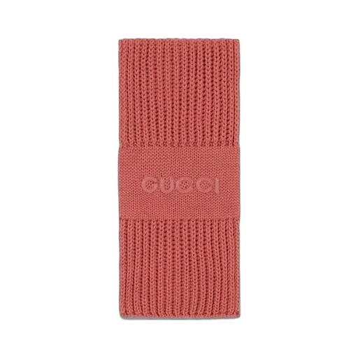 Wool Cashmere Scarf With Embroidery