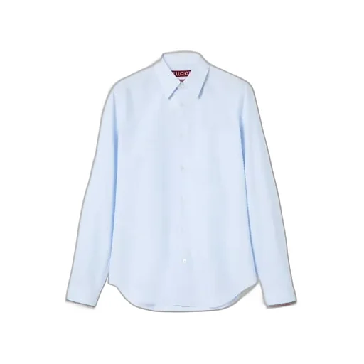Striped Cotton Shirt With Web