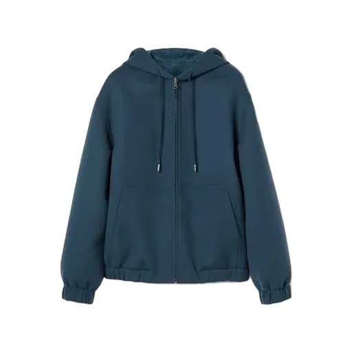 Reversible Double Wool Zip Jacket