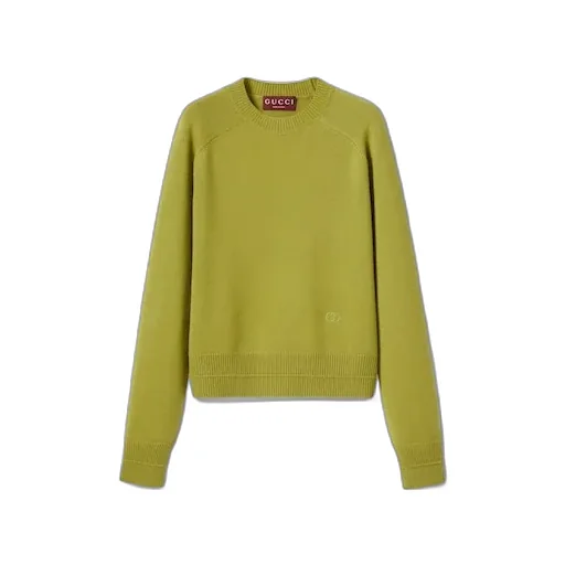 Wool Cashmere Jumper With Embroidery