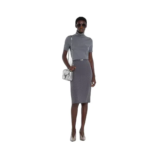 Fine Wool Turtleneck With Embroidery