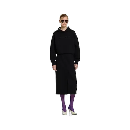 Wool CrÊPe Skirt With Gucci Detail