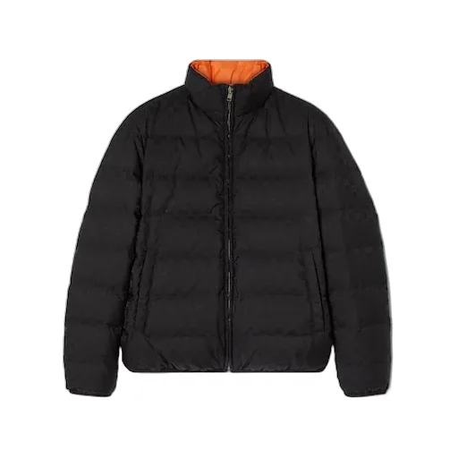Reversible Gg Nylon Zip Jacket
