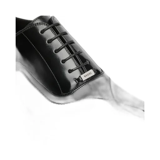 Lace-Up Shoe With Topstitch