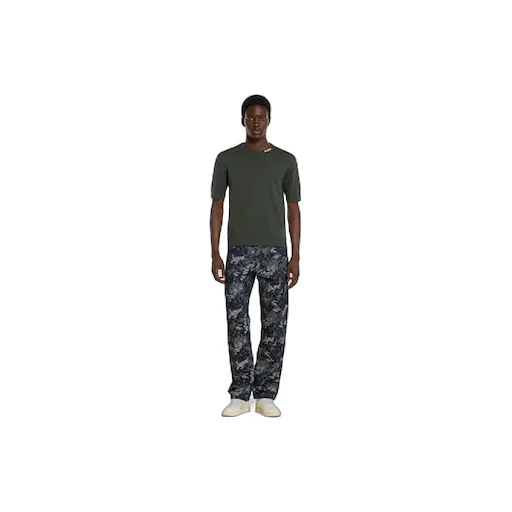 Gg Jacquard Denim Pant