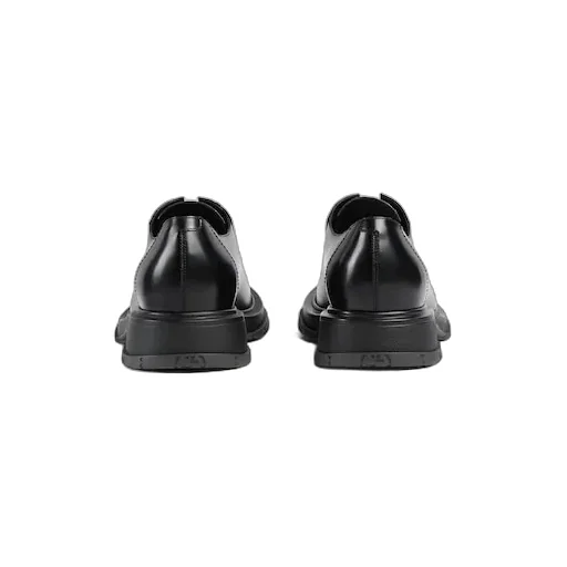 Lace-Up Shoe With Tonal Logo