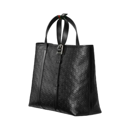Gg Emblem Large Tote Bag