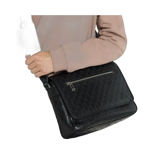 Gg Emblem Medium Crossbody Bag