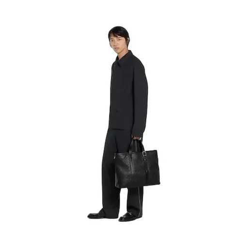 Gg Emblem Large Tote Bag