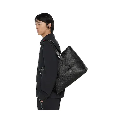 Gg Emblem Large Tote Bag