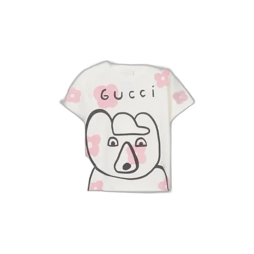 Baby Cotton T-Shirt With Print