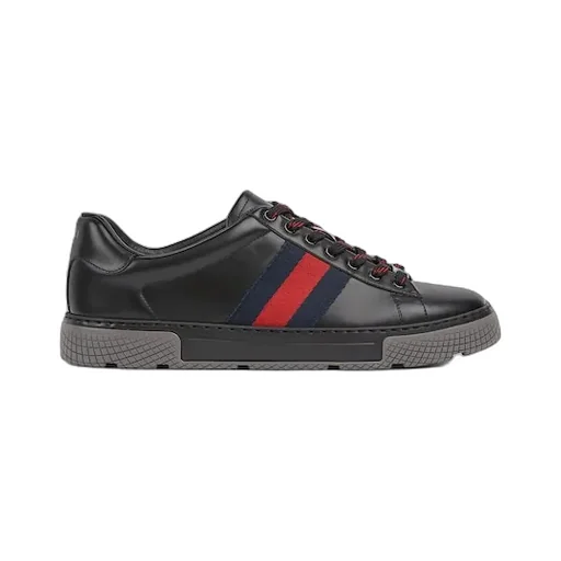 Gucci Ace Trainers With Web