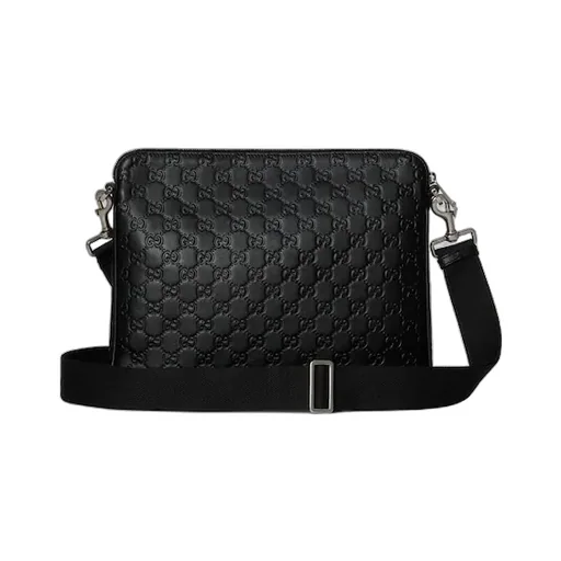 Gg Emblem Medium Crossbody Bag