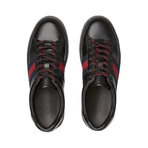 Gucci Ace Trainers With Web