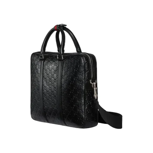 Gg Emblem Large Briefcase