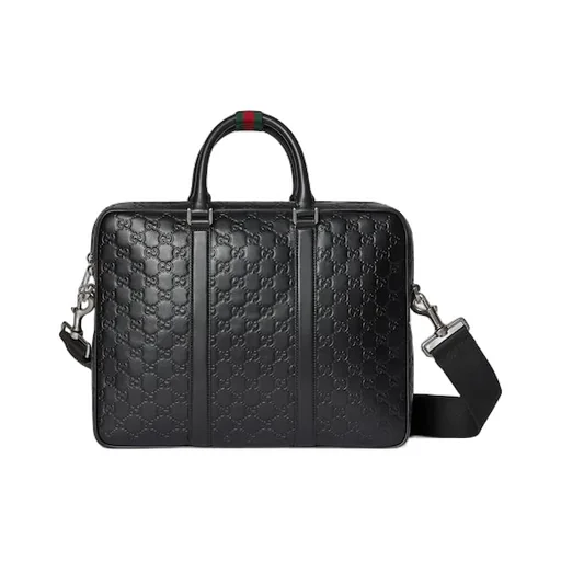 Gg Emblem Large Briefcase