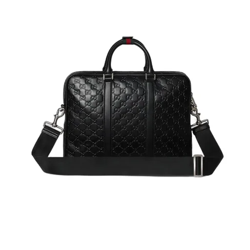 Gg Emblem Large Briefcase