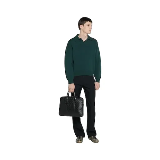 Gg Emblem Large Briefcase