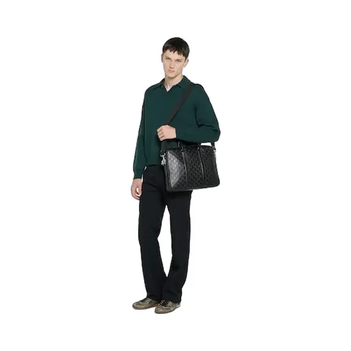 Gg Emblem Large Briefcase