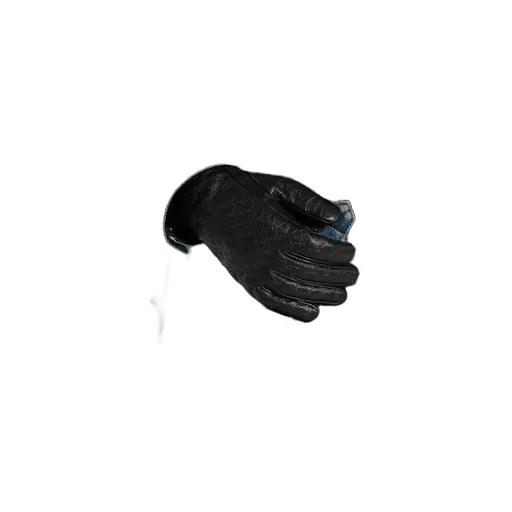 Embossed Gg Leather Gloves