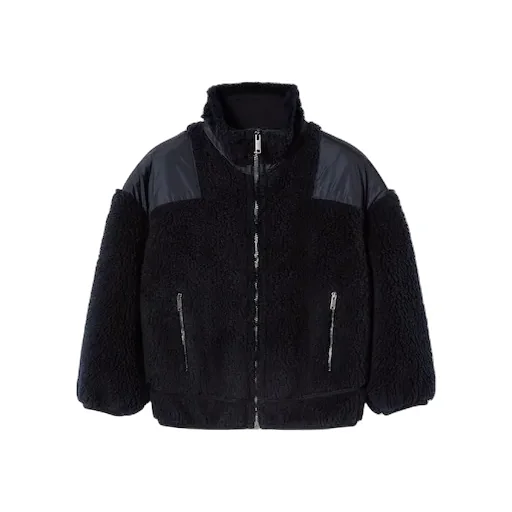 Gg Fuzzy Fabric Jacket