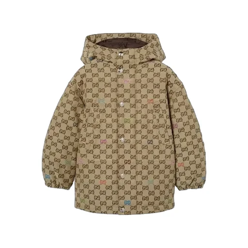 Padded Gg Canvas Coat
