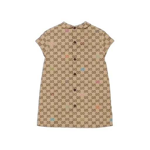 Children's Gg Canvas Dress