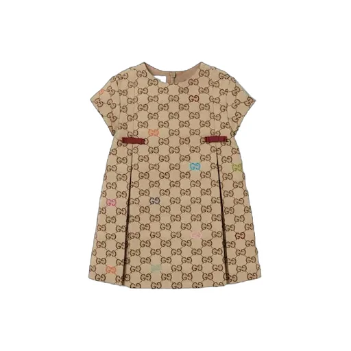Baby Gg Canvas Dress