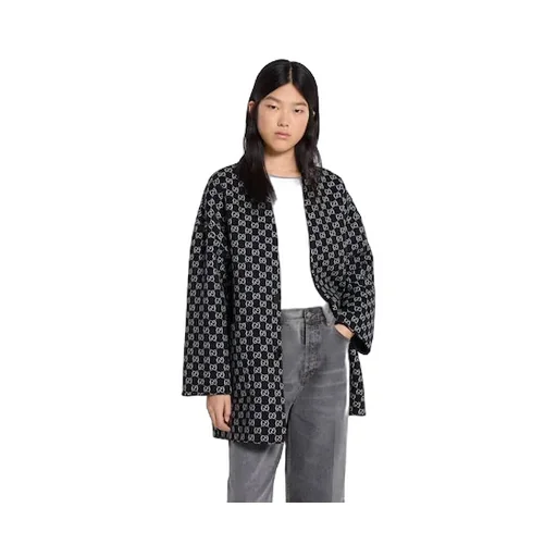 Reversible Silk Wool Coat