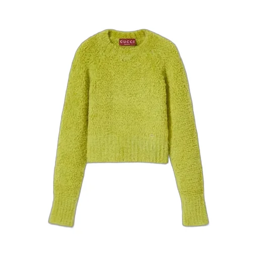 Brushed Wool Mohair Blend Jumper