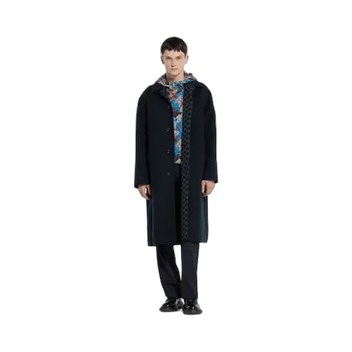 Reversible Double Wool Coat