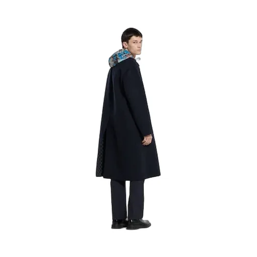Reversible Double Wool Coat