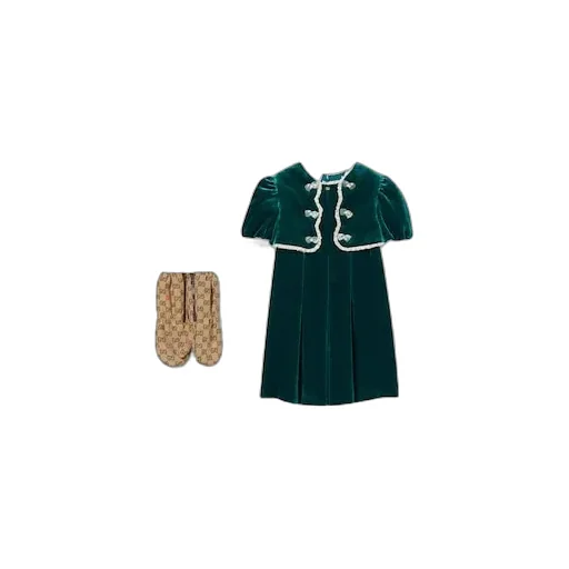 Children's Velvet Dress
