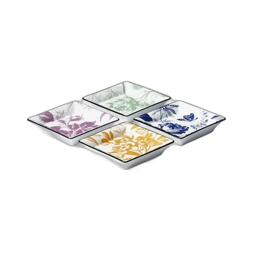Herbarium Print Trinket Tray Set