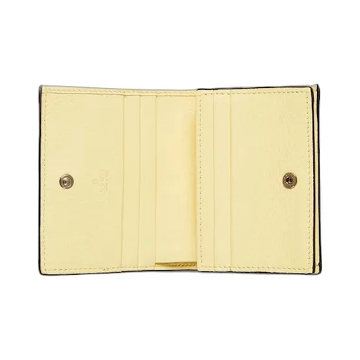 Bi-Colour Gg Marmont Small Wallet