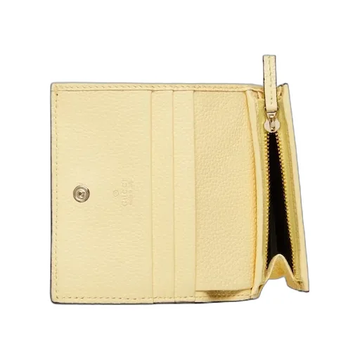 Bi-Colour Gg Marmont Small Wallet