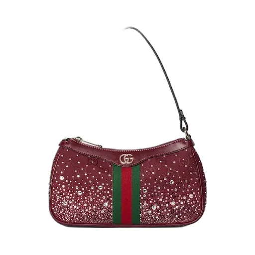 Ophidia Crystals Small Shoulder Bag
