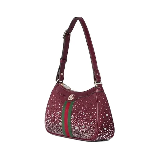 Ophidia Crystals Small Shoulder Bag