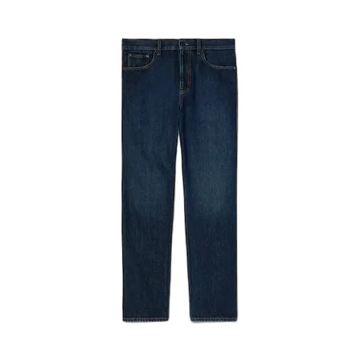 Slim Fit Cotton Denim Trousers