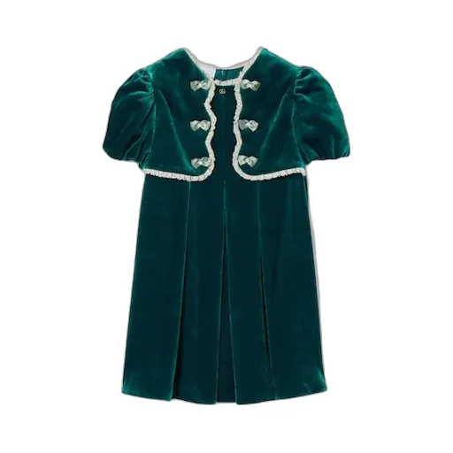 Children's Velvet Dress