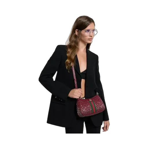 Ophidia Crystals Small Shoulder Bag