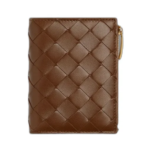 Intrecciato Small Bi-Fold Wallet