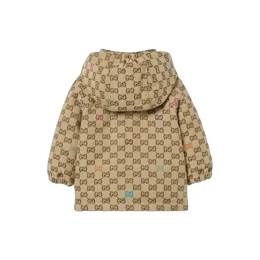 Baby Padded Gg Canvas Coat