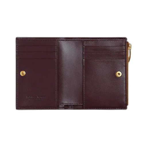Intrecciato Small Bi-Fold Wallet