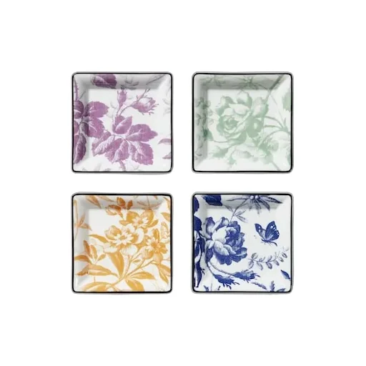Herbarium Print Trinket Tray Set