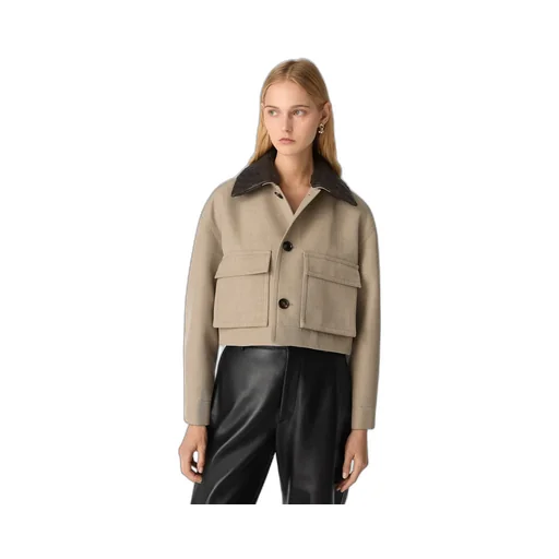 Wool Twill Blouson