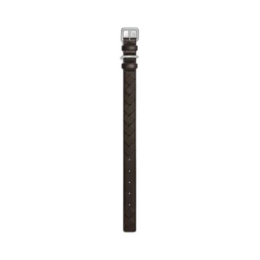 Medium Intrecciato Dog Collar